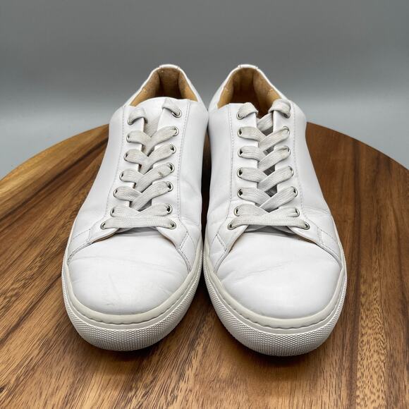 Thursday Boot Co Shoes Womens 11 White Leather Casual Walking Comfort Sneakers - Picture 2 of 8